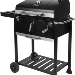 royal gourmet holzkohlegrill grillwagen outdoor kohlegrill grillfläche 59 x 42 cm