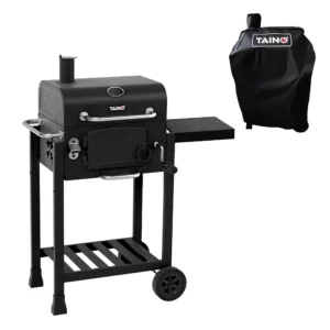 taino hero set smoker klein bbq grillwagen holzkohle grill gasgrill kombi grill grillwagen abdeckhaube